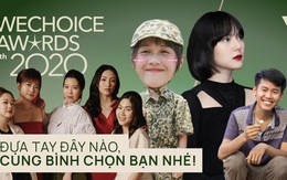 WeChoice Awards 2020 cực gay cấn: Hải Tú ăn đứt couple Tlinh - MCK, bộ ba Hậu Hoàng - Lâm Vlog - Ẩm Thực Mẹ Làm rượt đuổi sát nút