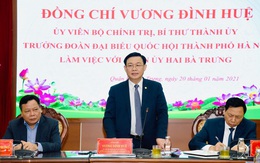 Bí thư Hà Nội: Nghiên cứu tổ chức phố đi bộ khu vực hồ Thiền Quang