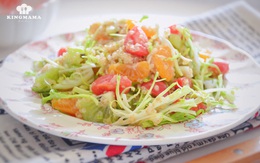 Để giảm cân siêu tốc đón Tết, chị em hãy ăn mỗi ngày món salad "thần thánh" này