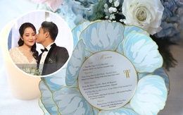 Lộ diện thực đơn tiệc cưới Phan Thành - Primmy Trương: ấn tượng chưa từng thấy, gây choáng với loạt sơn hào hải vị đắt tiền