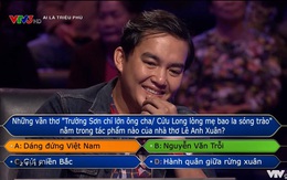 Trần Đặng Đăng Khoa - người đầu tiên chơi đến câu 15 ở Ai Là Triệu Phú: Nghe MC đọc xong đã biết không trả lời được nhưng tính tôi thế!