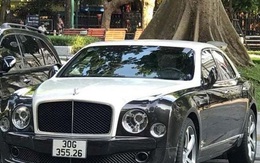 Phát hiện siêu xe Bentley đeo biển kiểm soát giả