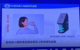 Vắc-xin COVID-19 dạng hít của Trung Quốc có thể sử dụng giống như 'uống coca'