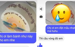 Đặt tiệm bánh 'làm như mẫu này cho em', cô gái tức nghẹn khi kết quả khác xa lại còn bị mắng '400k mà đòi hỏi'