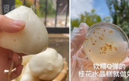 Một loại củ có đầy ở Việt Nam, không ngờ lại được người Trung Quốc làm thành món bánh cầu kỳ thế này