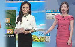 Để ý mới thấy thời trang của MC thời tiết Hàn Quốc và Việt Nam khác nhau một trời một vực luôn đấy