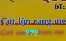 Chủ quán làm biển dịch “cút lộn rang me” sang tiếng Anh để phục vụ khách Tây, ngước lên nhìn thì ai cũng đứng hình