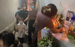 'Mẹ ơi, bố đâu rồi'' - câu nói của em bé ngày đón tro cốt bố mất vì Covid-19 gây ám ảnh