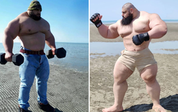 "Hulk Iran" khoe khả năng đấm thủng tường, bẻ cong kim loại trước thềm trận gặp "Người đáng sợ nhất hành tinh"