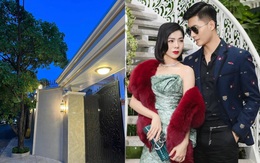 Cuối cùng cũng được chiêm ngưỡng chiếc cổng 3,6 tỷ đồng cũng không đủ mua của Lệ Quyên!