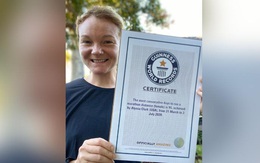 Cô gái chạy marathon 42 km trong 95 ngày liên tiếp lập kỷ lục thế giới