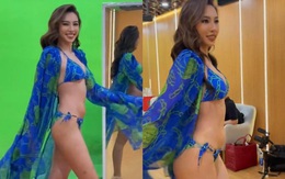 Miss Grand Vietnam để lộ vòng eo kém săn chắc