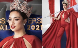 Hoa hậu Thái Lan bị kiện vì đứng lên quốc kỳ trong bức ảnh quảng bá Miss Universe