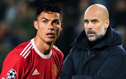 Thống kê đối đầu Ronaldo - Pep: Chưa đủ thuyết phục