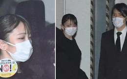 Cựu Công chúa Nhật xuất hiện với gương mặt suy sụp gây xót xa, 'chàng rể tai tiếng' lần đầu gặp bố mẹ vợ sau kết hôn