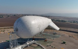 Cận cảnh khinh khí cầu quân sự khổng lồ trang bị tên lửa Israel chuẩn bị triển khai