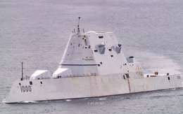 Tàu khu trục tàng hình mới của Hải quân Mỹ lộ màu rỉ sét