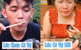 Phát hiện clip Sang Vlog lấy vợ xong lập tức "quay ngoắt 180 độ" khi review một món ăn