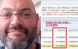 Người đàn ông Úc mắc kẹt ở Israel gần 10 năm, còn 7977 năm nữa mới được phép về quê hương