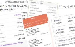 'Sốc' với lãi, phí dịch vụ trên App cho vay online