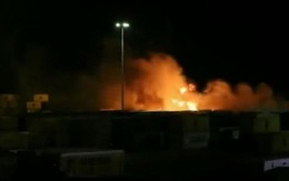 Syria tuyên bố bị Israel không kích vào cảng biển, gây hỏa hoạn lớn