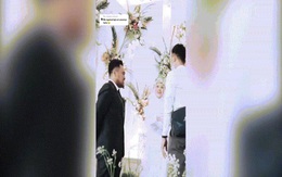 Video: Cô dâu làm điều bất ngờ với bạn trai cũ trước mặt chú rể