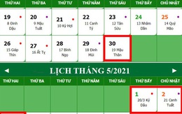 Kỳ nghỉ lễ lớn thứ 2 sắp tới trong năm 2021 kéo dài mấy ngày?