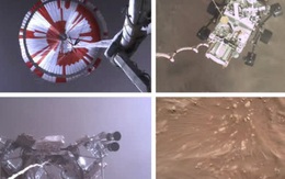 NASA công bố video "nổi da gà" của tàu đổ bộ xuống sao Hoả