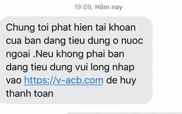 Xuất hiện hàng loạt tin nhắn lừa đảo từ SMS Brand ngân hàng