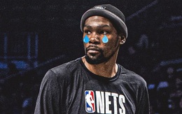 Kevin Durant đăng biểu cảm hài hước sau khi bị bế đi cách ly, nhận lại hàng tấn 'gạch đá' từ NHM