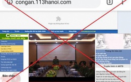 Bị lừa 4 tỷ sau khi vào website giả mạo công an Hà Nội