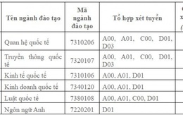 Học viện Ngoại giao xét tuyển dựa theo học bạ, phỏng vấn trực tiếp