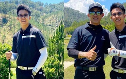 Matt Liu lộ diện giữa tin đồn chia tay, rủ cả bạn trai cũ Hương Giang đi chơi golf?