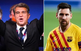 Joan Laporta đề nghị Messi kí hợp đồng 3 năm