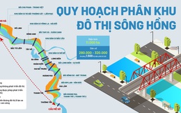 Quy hoạch phân khu đô thị sông Hồng: Hàng loạt cây cầu được xây ở đâu?