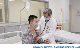 Nam thanh niên bị thủng màng tim do dị vật kim khí bắn vào ngực trái