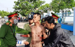 Kẻ ngáo đá ở Quảng Nam tự cắt cổ, liên tục la "giết người"