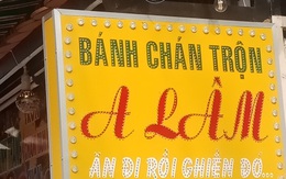 Hàng bánh tráng trộn quảng cáo “Ăn là ghiền đó” nhưng từ biển hiệu đã tự chê chính mình vì một lỗi sai khiến dân mạng cười xỉu