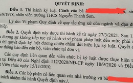 Kỷ luật nữ nhân viên tố cáo hiệu trưởng gửi video nhạy cảm