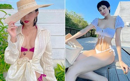 Tóc Tiên và Hiền Hồ cùng tung ảnh bikini: Ai trông hút mắt hơn?