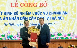 Ông Nguyễn Xuân Tĩnh được bổ nhiệm làm Chánh án Tòa án nhân dân Cấp cao tại Hà Nội
