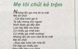 Nhà thơ Trần Đăng Khoa nói về nghi vấn "đạo ý tưởng" của "Mẹ tôi chửi kẻ trộm"