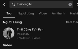 Kênh TikTok đăng clip Thái Công đi ăn bún riêu bất ngờ biến mất giữa ồn ào