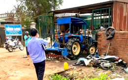 Đâm xe máy vào máy cày để trong nhà, 2 thanh niên tử vong tại chỗ