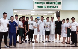 Tất cả các cầu thủ trong danh sách sơ bộ của ĐTQG Việt Nam đã được tiêm phòng COVID-19