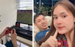 Hùng Dũng được vợ tặng tai nghe xịn như streamer kèm theo giấy nhắn dặn trông con