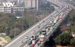 Hà Nội cấm xe đường Vành Đai 3 trên cao đoạn Mai Dịch-Cầu Thăng Long