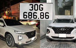 Chạy 20.000km, chủ nhân Hyundai Santa Fe biển '686.86' vẫn tự tin bán xe giá hơn 3 tỷ đồng