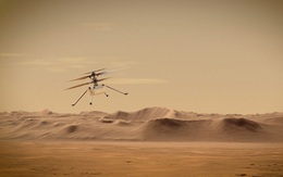 NASA công bố video trực thăng Ingenuity bay trên sao Hoả nhanh chưa từng thấy