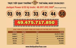 Một vé Vietlott trúng thưởng gần 50 tỉ đồng trước kỳ nghỉ lễ